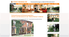 Desktop Screenshot of fewo-remise.de